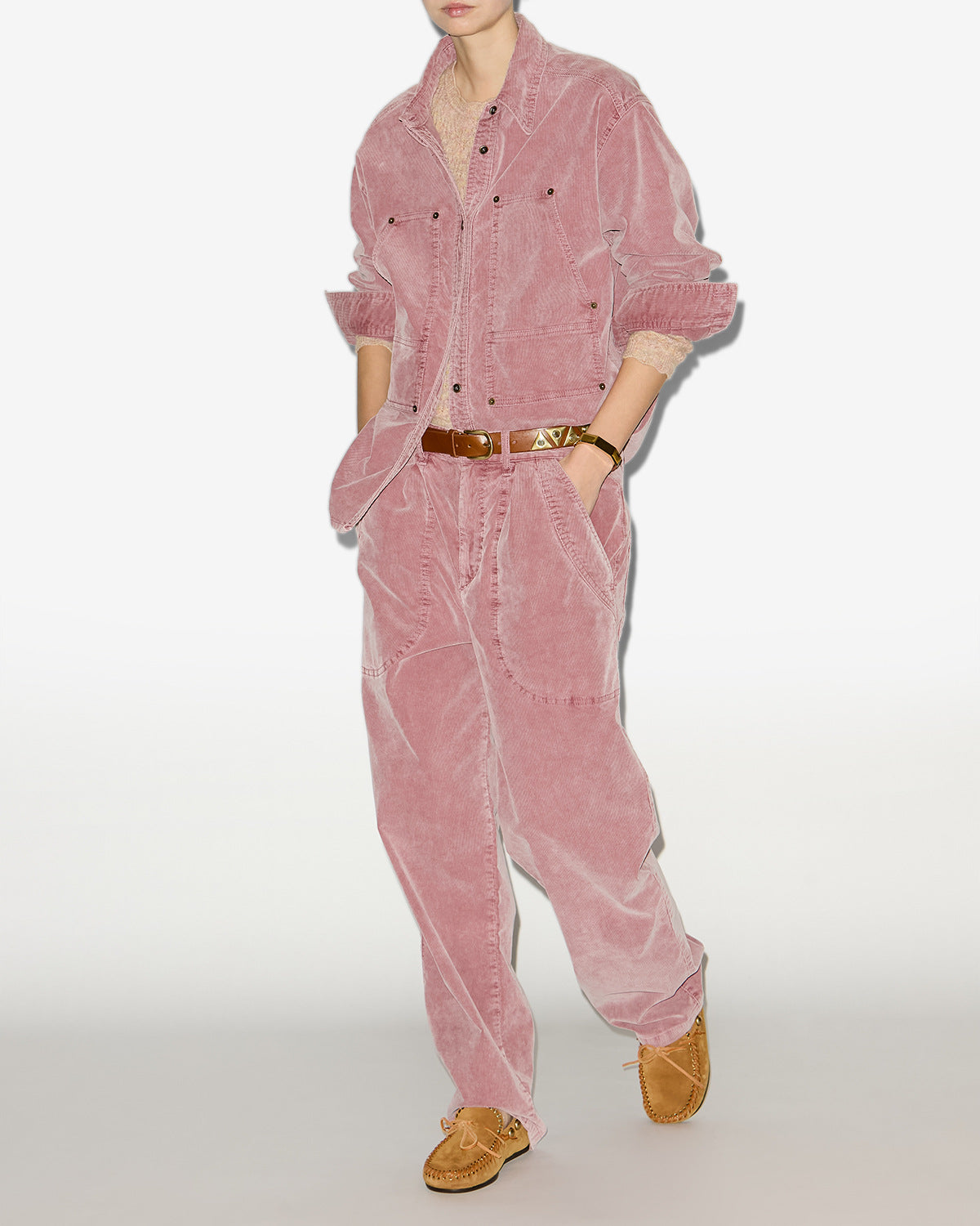 Giacca oriana Woman Sepia pink 4