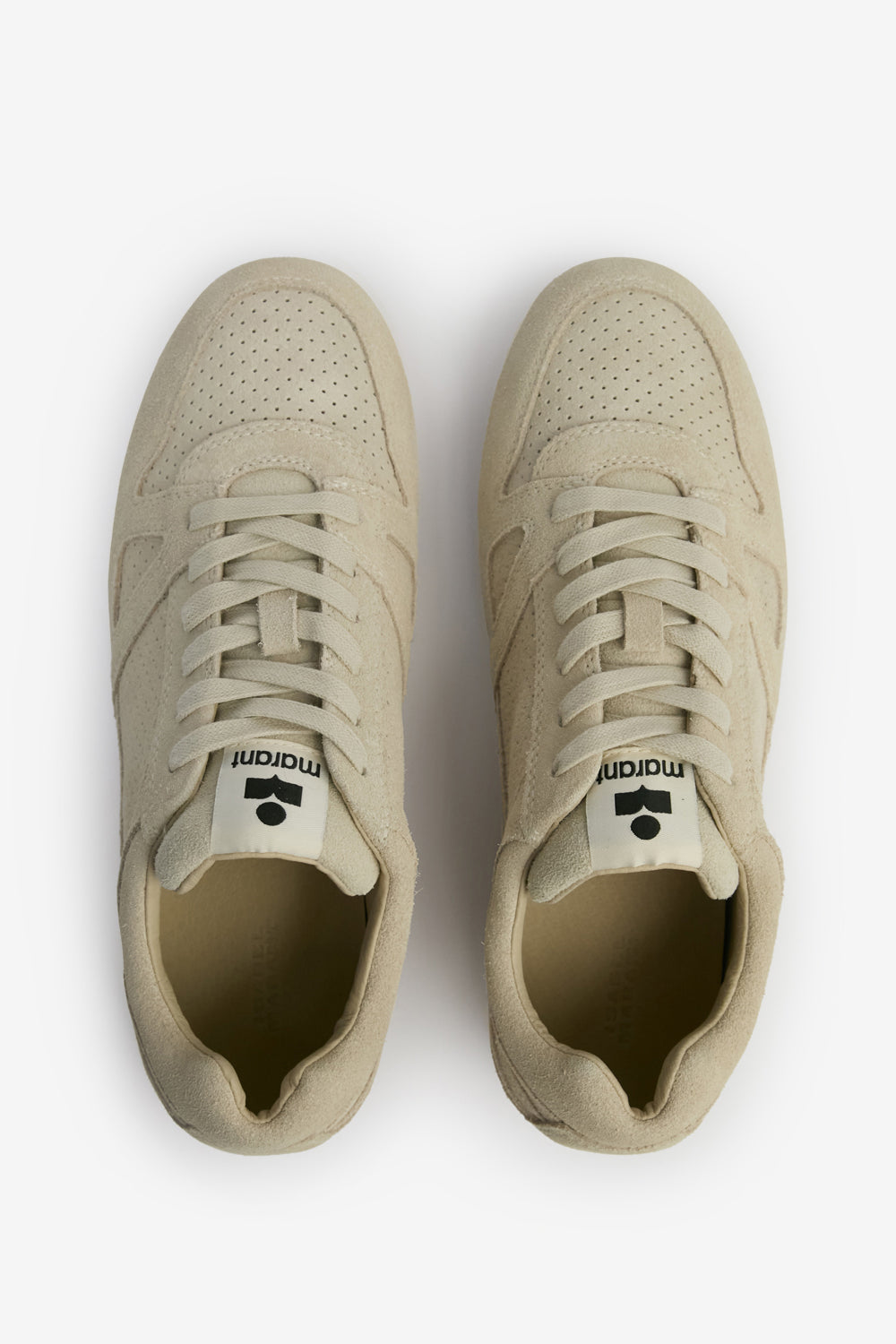 Sneakers senny low in pelle scamosciata - Beige - Woman - 4