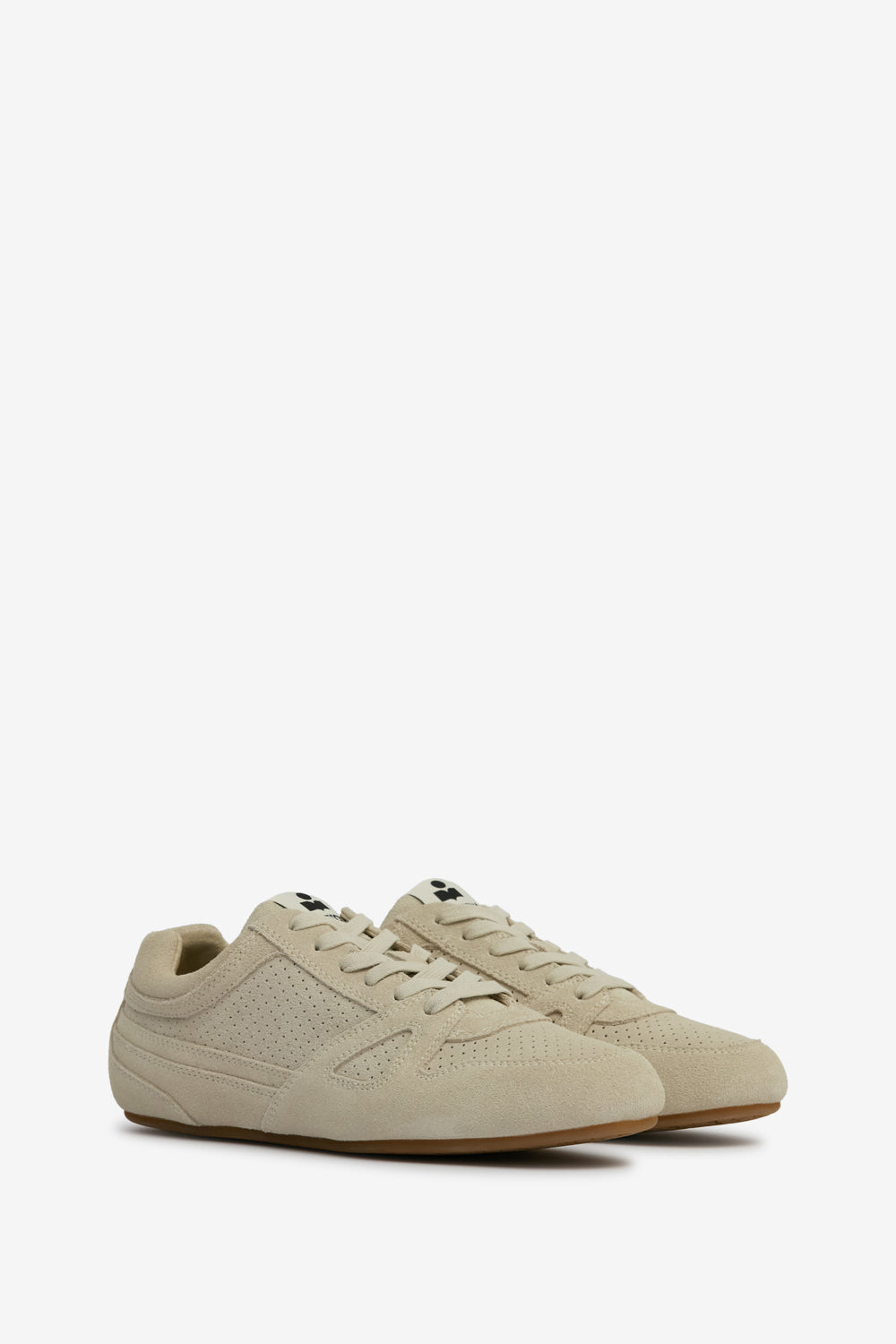 Sneakers senny low in pelle scamosciata - Beige - Woman - 3