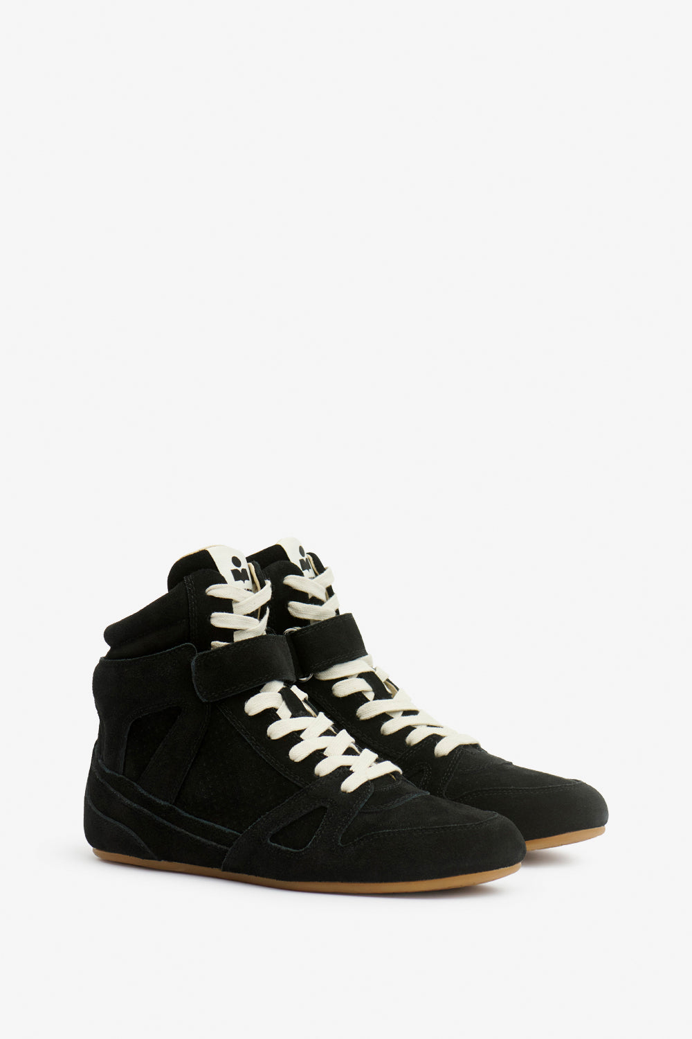 Sneakers senny high in pelle scamosciata - Nero - Woman - 3