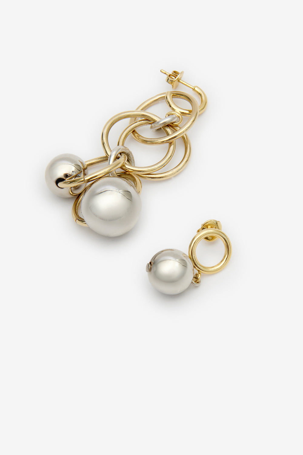 Orecchini elina - Gold-silver - Woman - 3