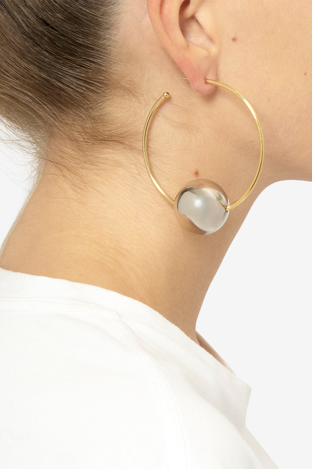 Elina 이어링 - Gold-silver - Woman - 2