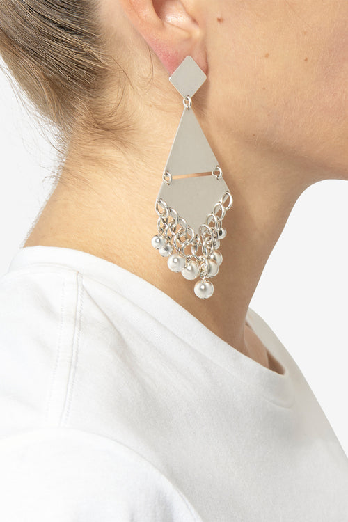 Mia earrings - Silver - Woman