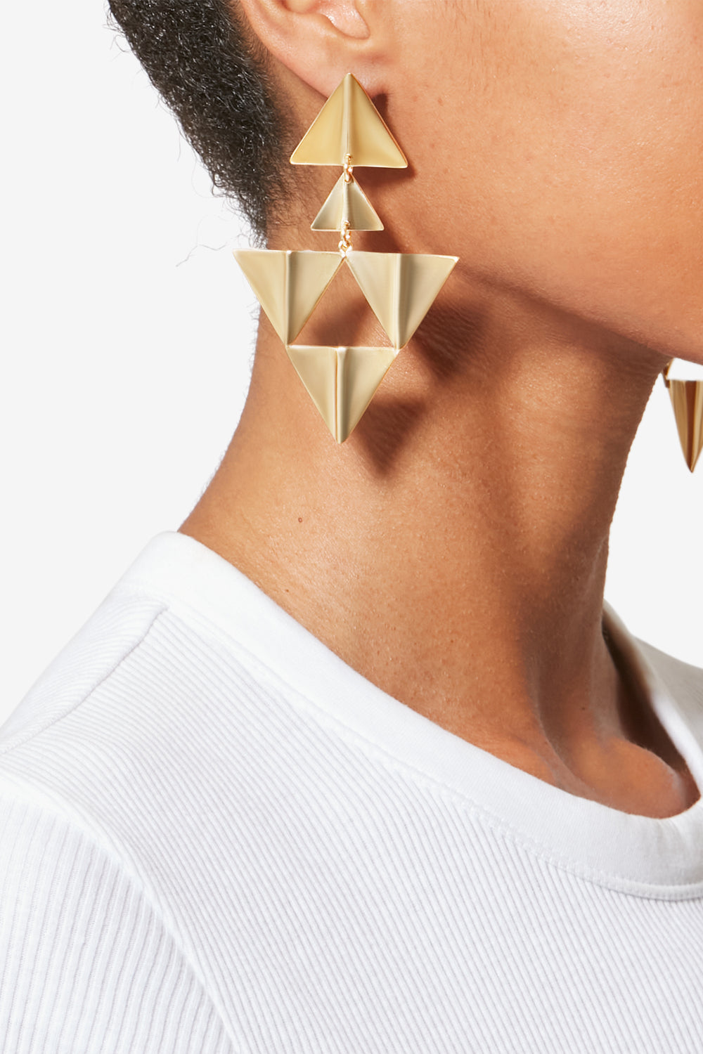 Boucles d'oreille blair - Doré - Woman - 2