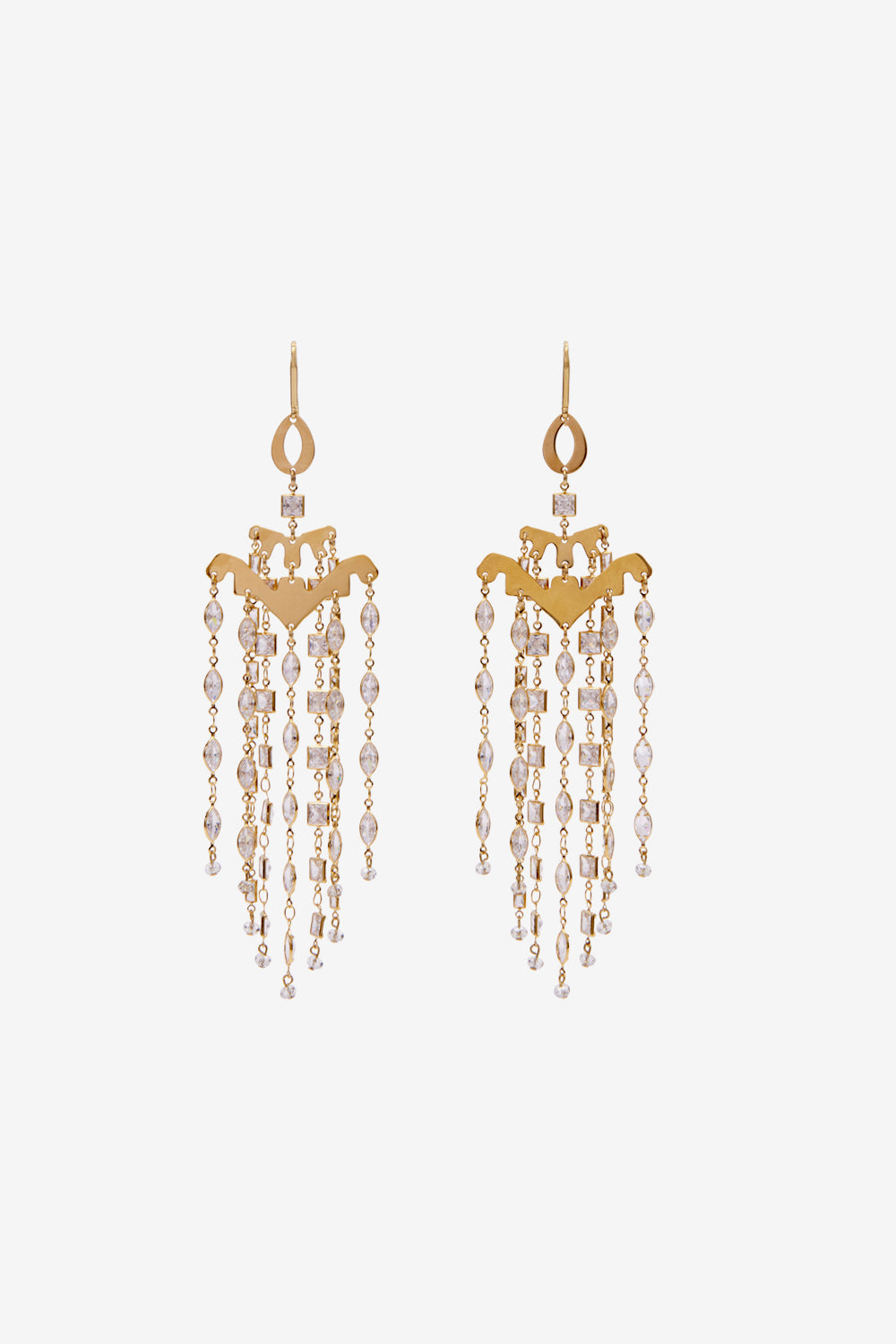 Meline earrings - Transparent - Woman - 1