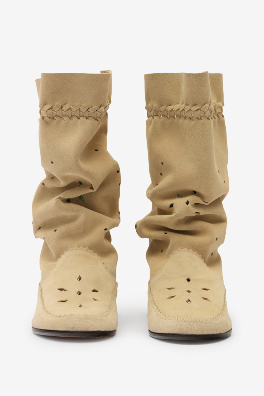 Welky スエードレザー ブーツ - Sand - Woman - 4