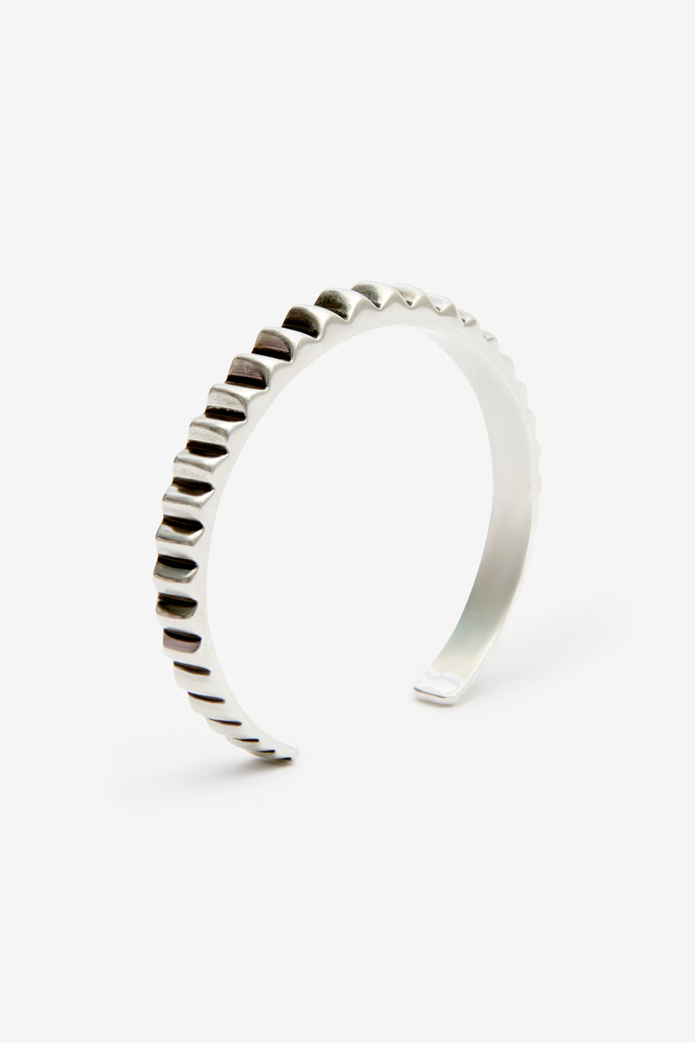 Armreif leny man aus messing - Silber - Man - 3