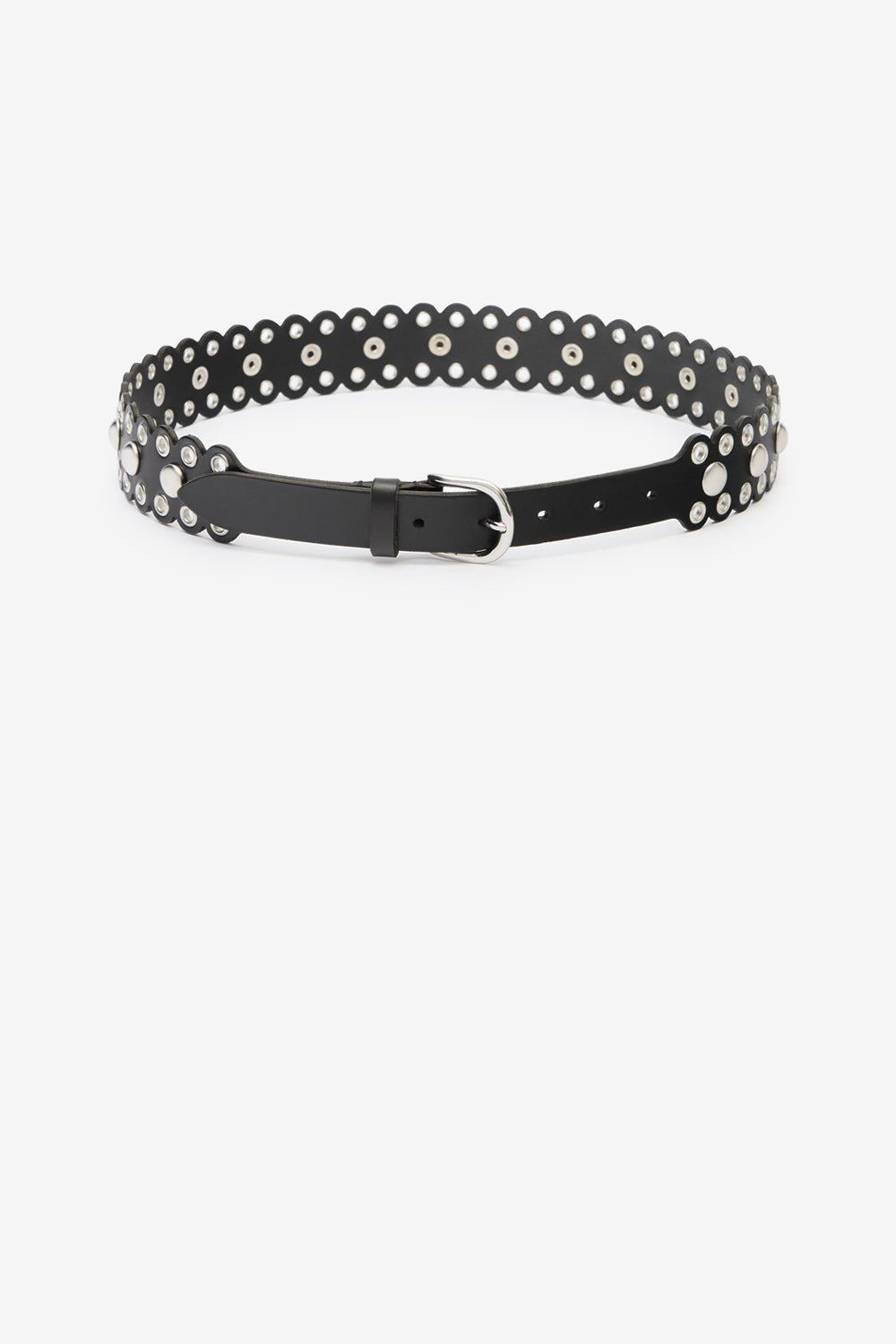 Zalla belt - Black and silver - Woman