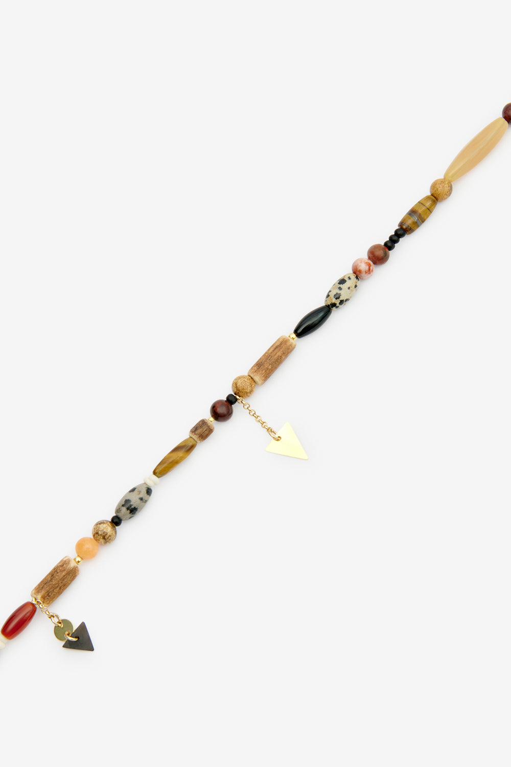 Yulian 스톤, 우즈, 펜던트 네크리스 - 자연스러운 - Man - 3