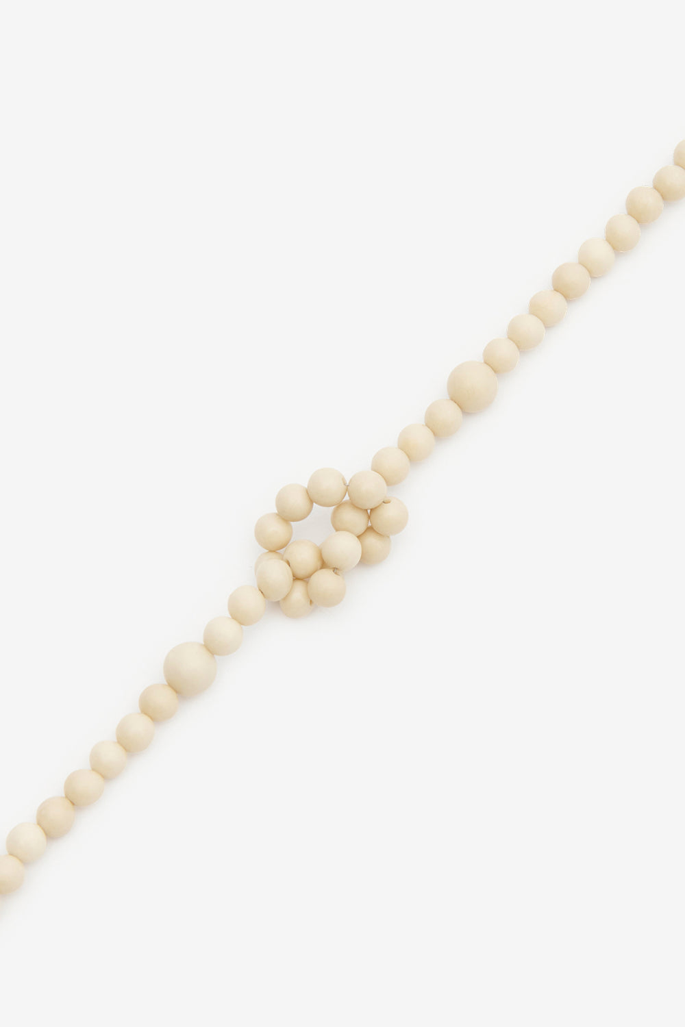 Steinperlen-halskette noah - Ecru-silver - Man - 3