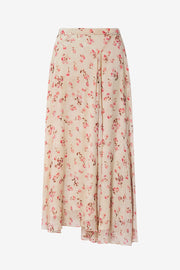 Jupon lycia en mousseline - Beige - Woman