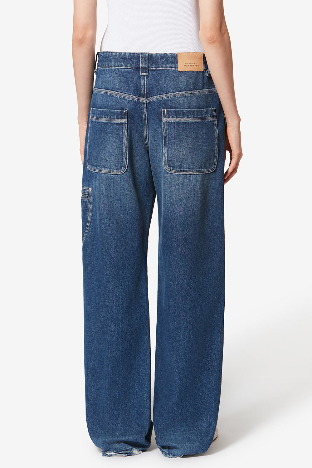 Denim-jeans mit steppnähten jeyda - Blau - Woman - 5