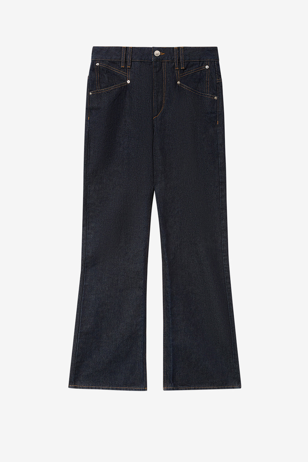 Pantaloni belvia in cotone - Dark midnight - Woman - 1