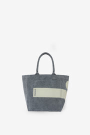 Small yenky cotton bag with logo - Black - Woman