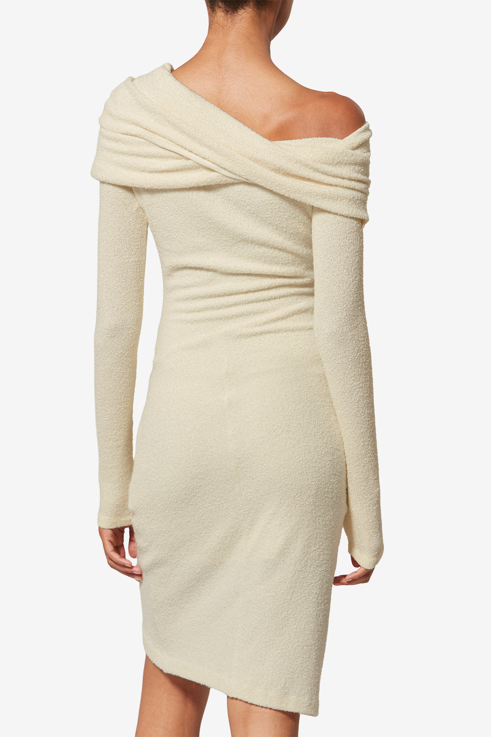 Robe fatene en coton - Écru - Woman - 5