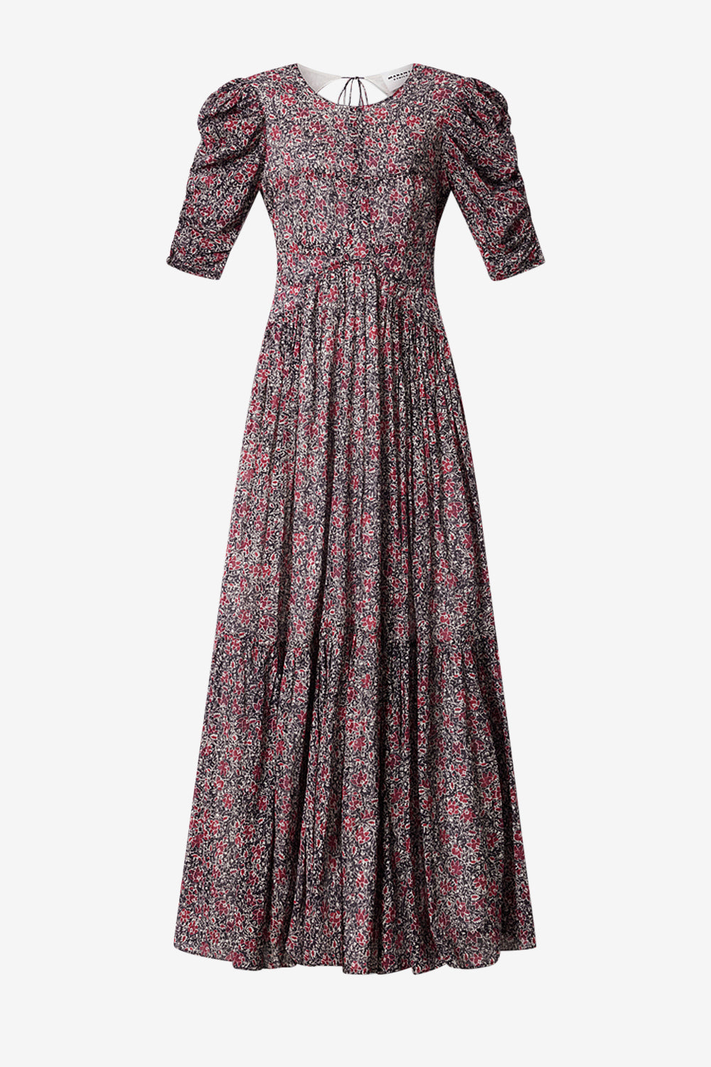 Sichellia 프린트 유기농 코튼 보일 맥시 드레스 - Crushed berry - Woman - 1