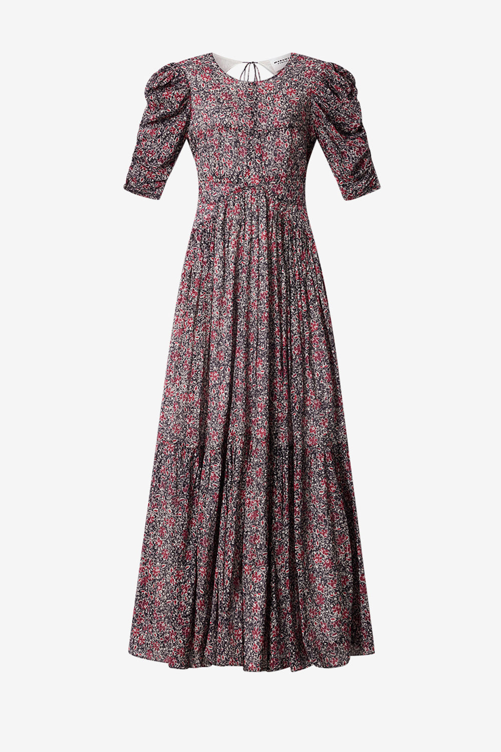 Sichellia 프린트 유기농 코튼 보일 맥시 드레스 - Crushed berry - Woman - 1