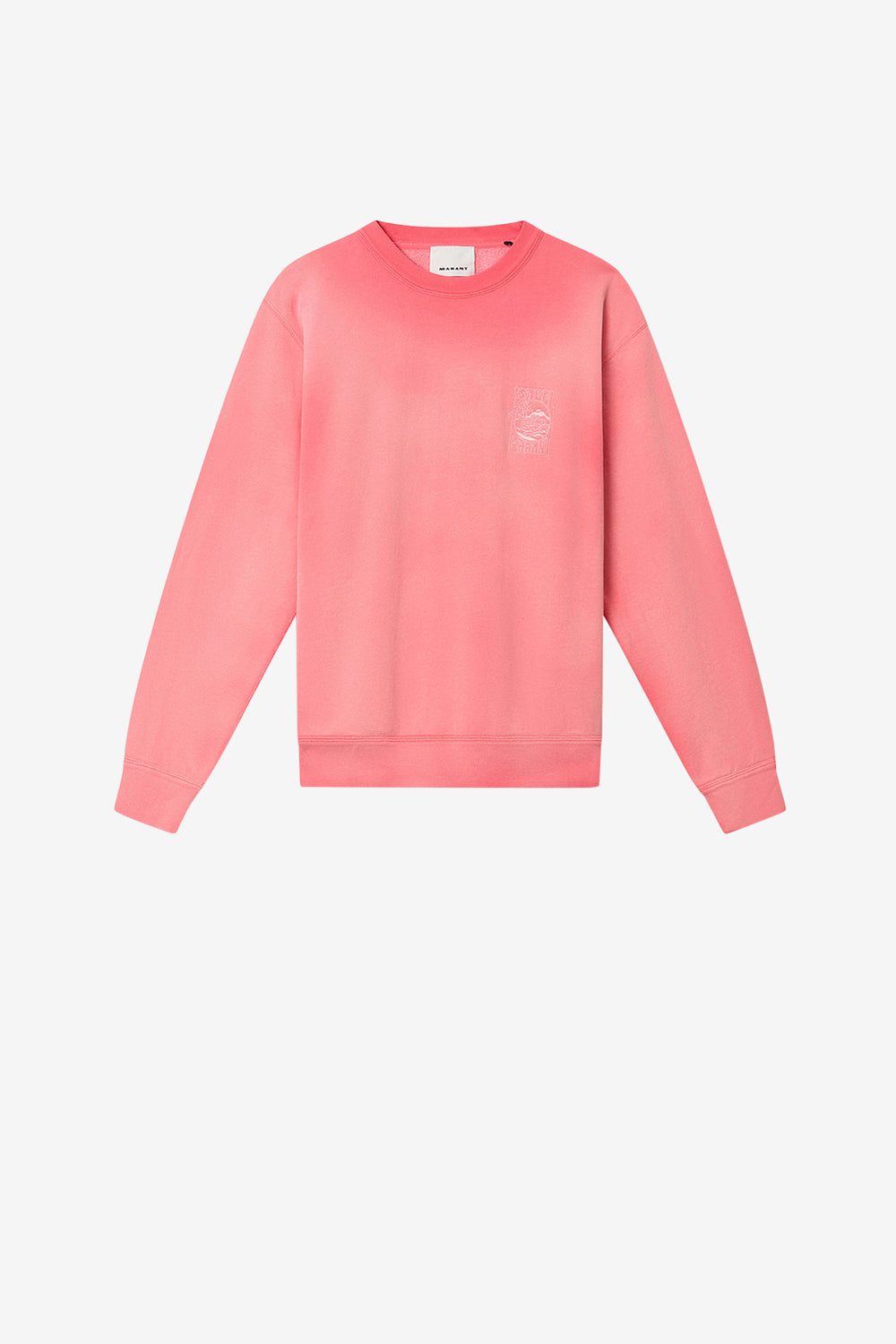Mikoy cotton sweatshirt with logo - Pink - Man - 1