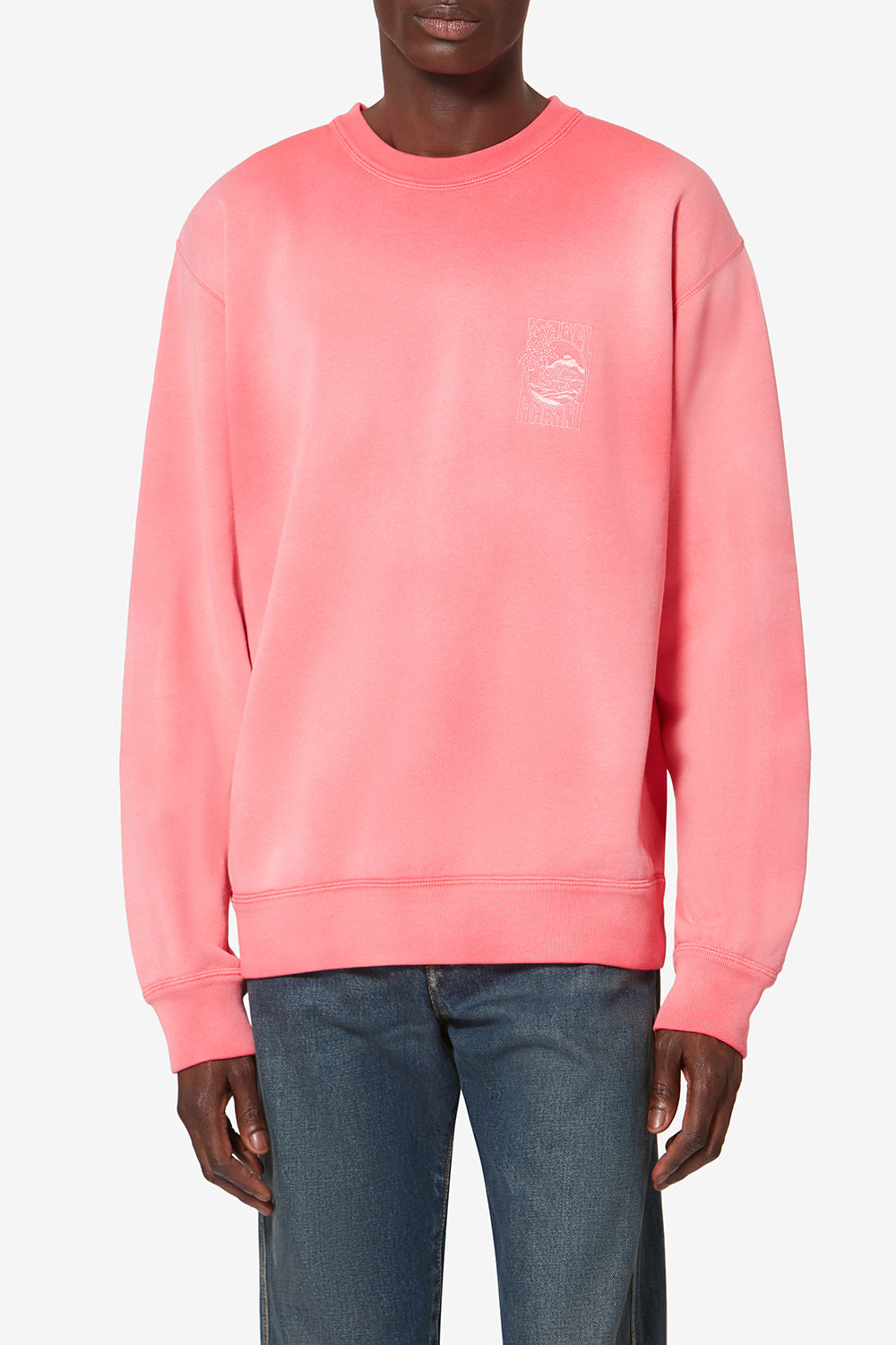 Sweatshirt en coton à logo mikoy - Rose - Man - 4