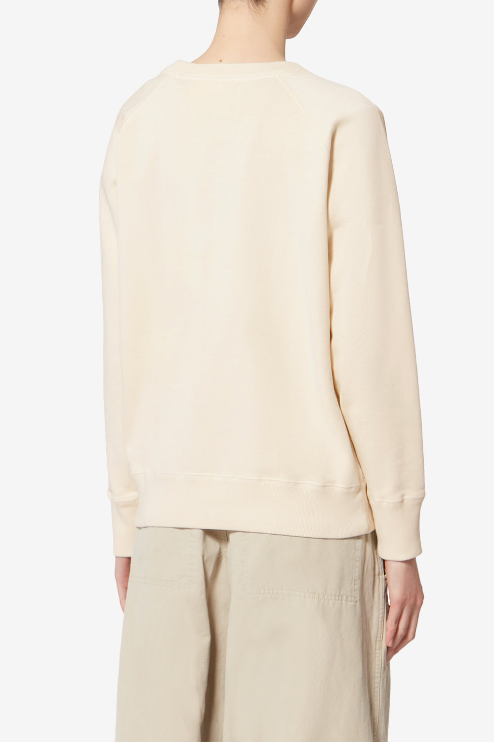 Millyny 로고 코튼 스웨트셔츠 - 에크루 - Woman - 5