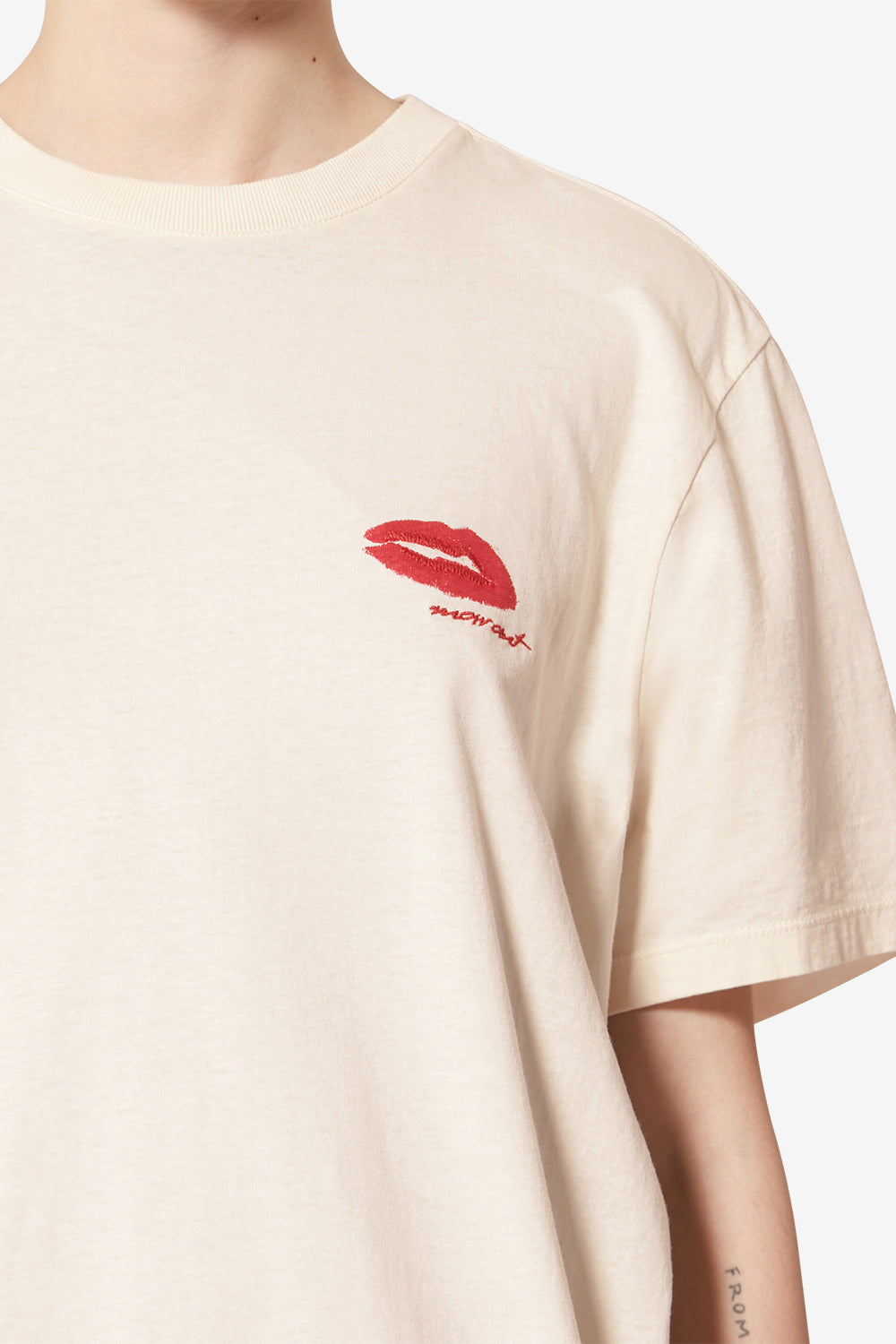 Zewel コットン ロゴ tシャツ - 生成り - Woman - 3