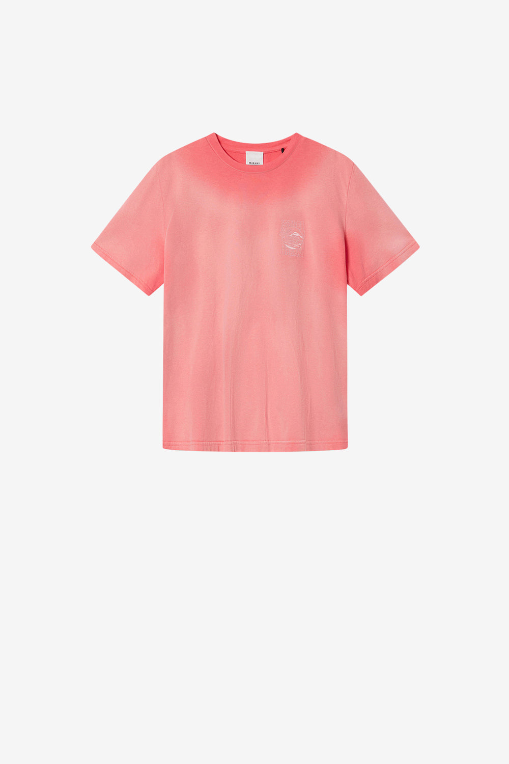 Honoré faded cotton t-shirt - Pink - Man - 1