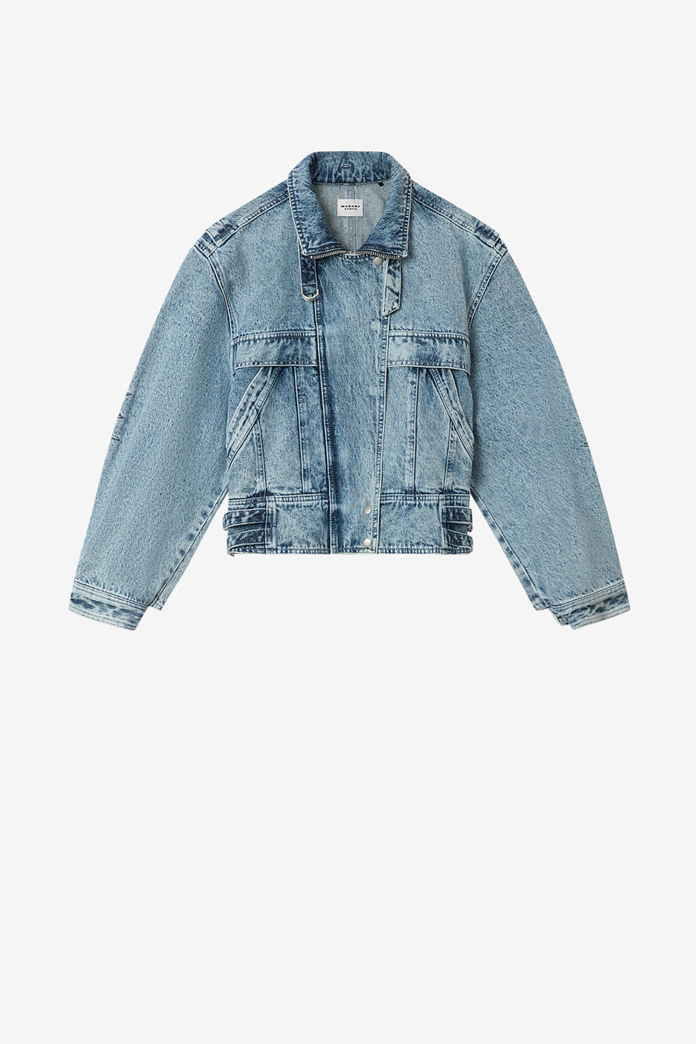 Joseline 데님 재킷 - 하늘색 - Woman - 1