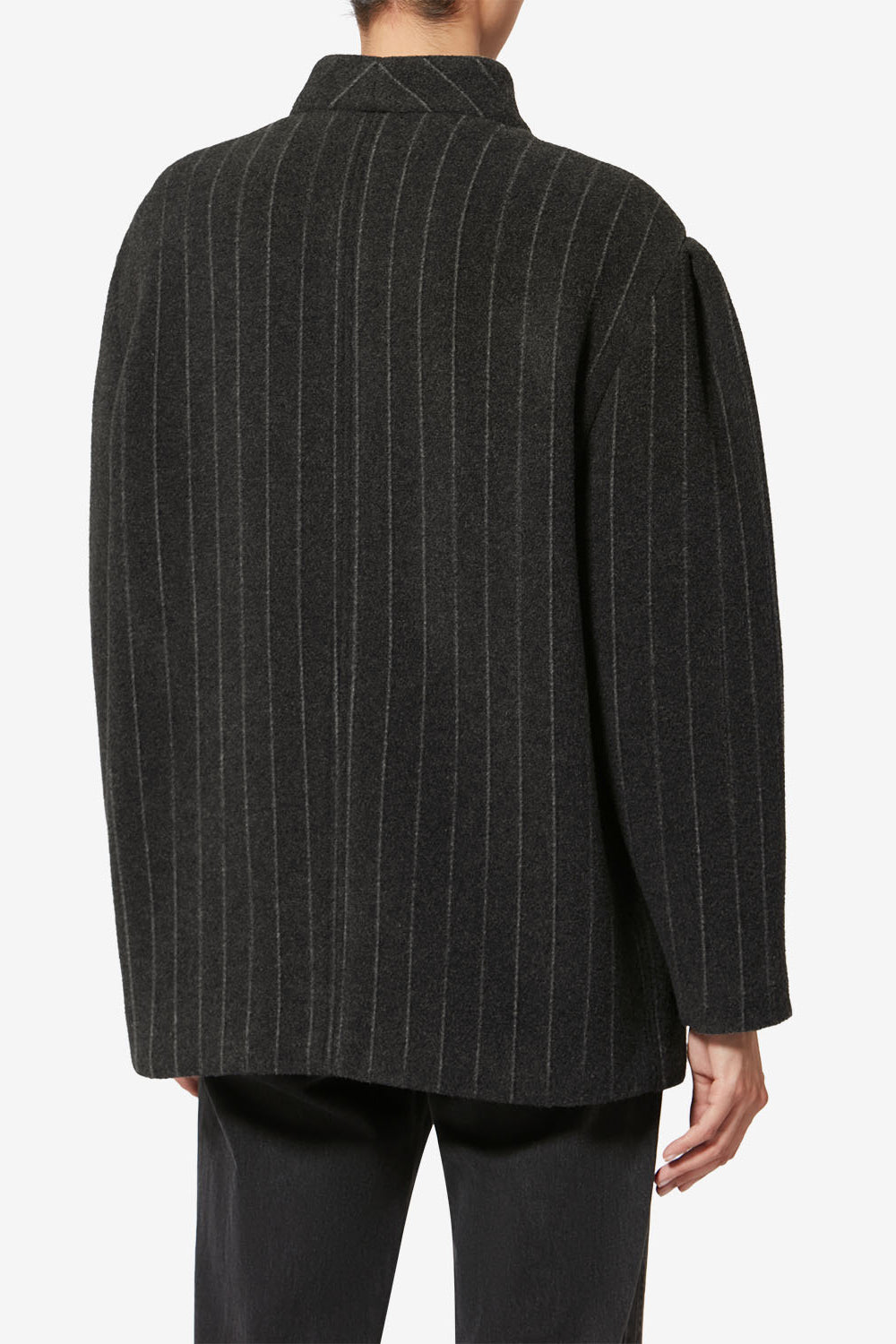 Jabadine wool jacket - Anthracite - Woman - 5