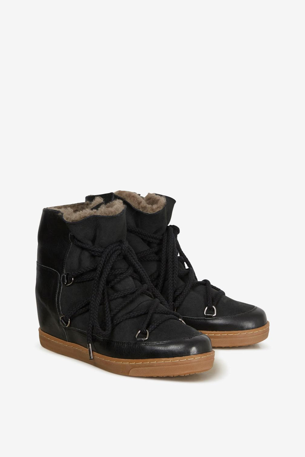 ​doposci foderati in shearling nowles - Nero - Woman - 3