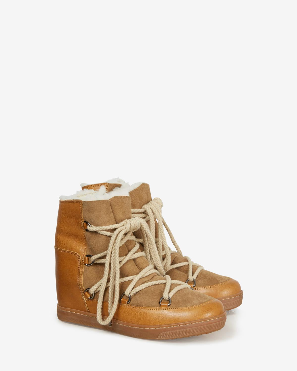 Boots après-ski nowles Woman Camel 4