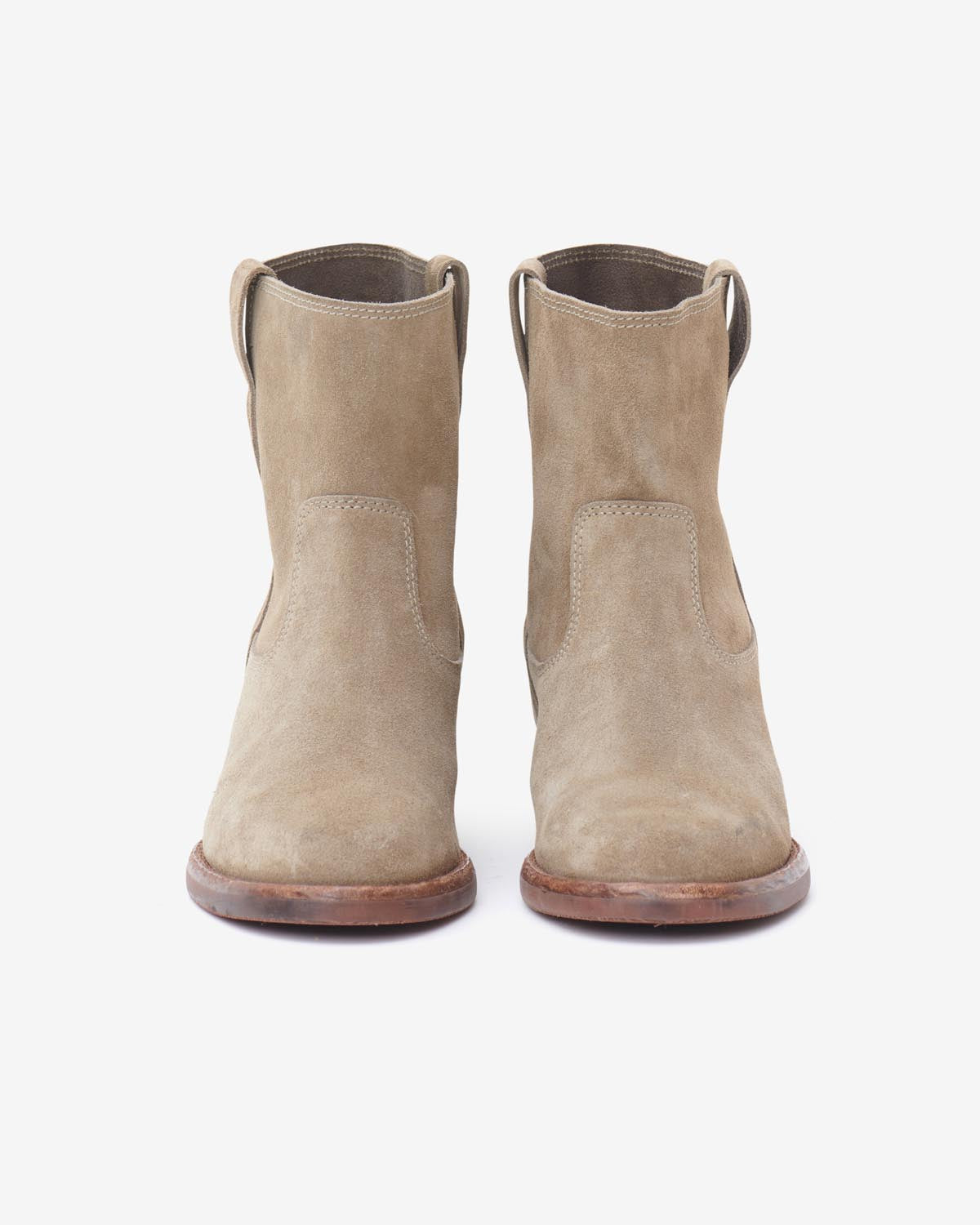 Susee low boots Woman Taupe 3