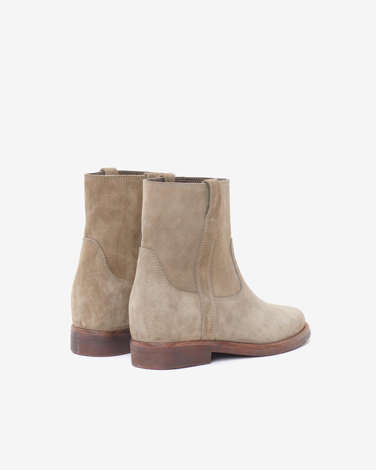 Susee low boots Woman Taupe 2