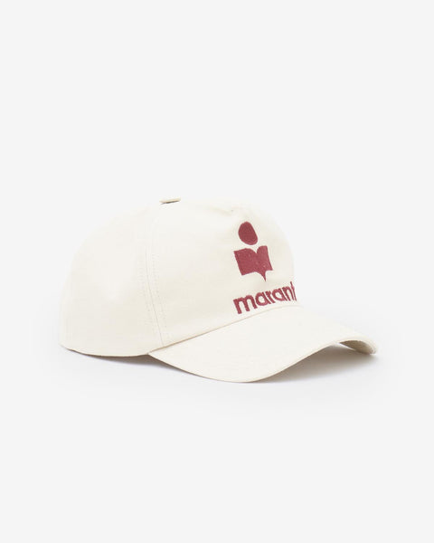 marantキャップ Tyronyh Cap Man ecru and black | ISABEL MARANT Official