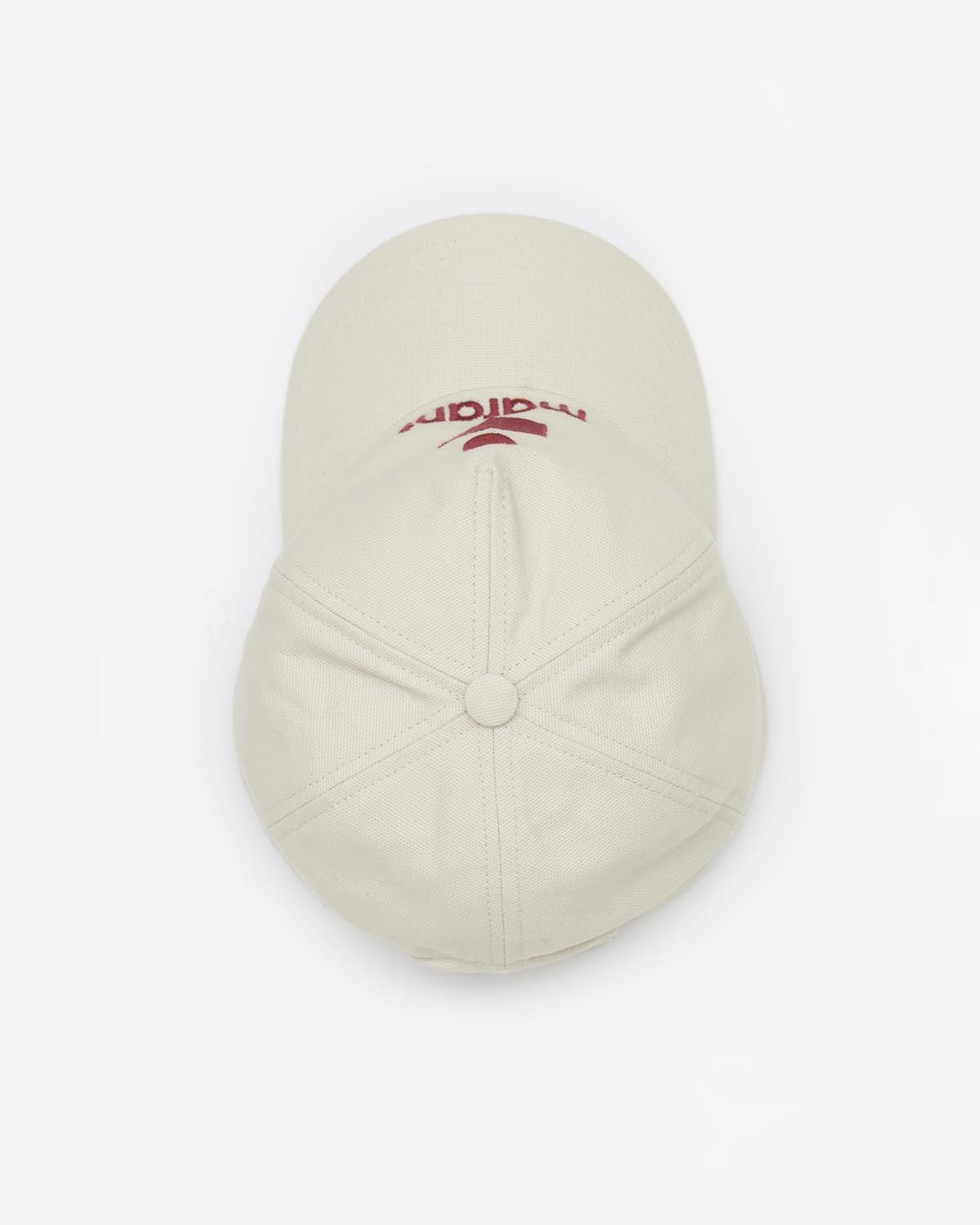 Basecap tyrony mit logo - Ecru and red - Woman - 3