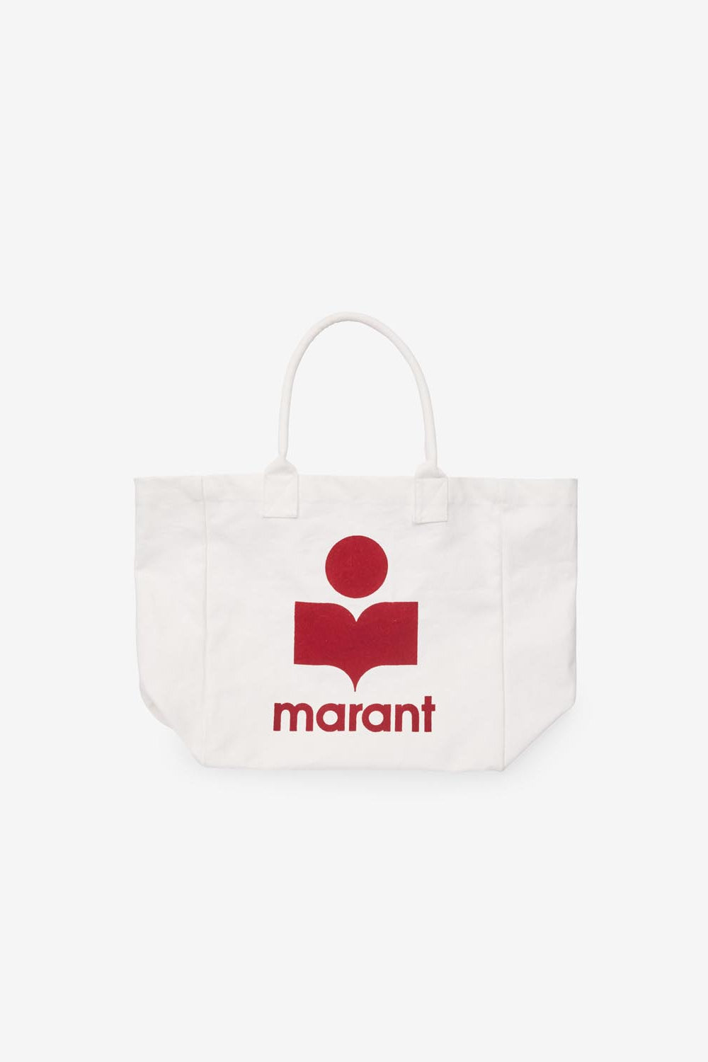 Borsa tote yenky in tela con ricamo - Ecru - Woman - 4