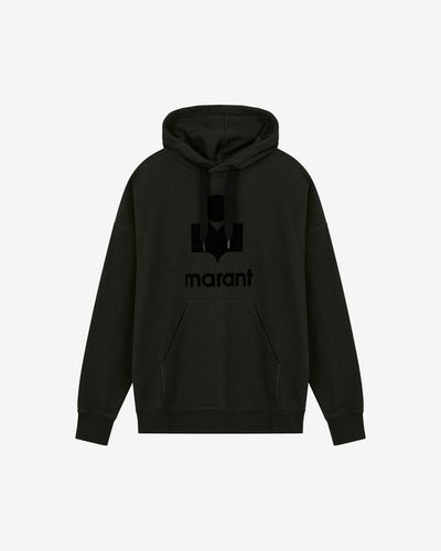 Miley logo hoodie sweatshirt - ウォッシュドブラック - Man - 5