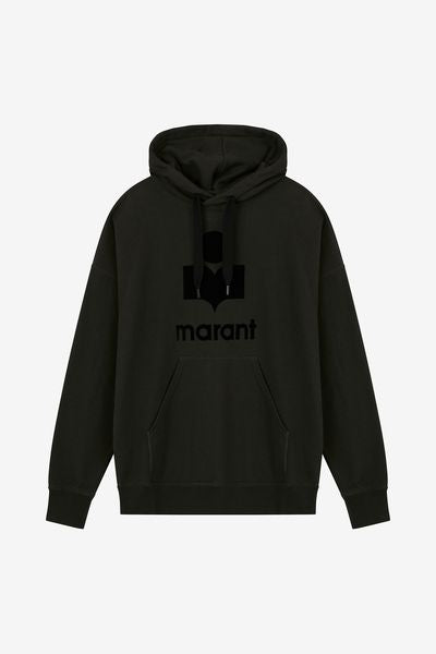 Miley logo hoodie sweatshirt - ウォッシュドブラック - Man - 1