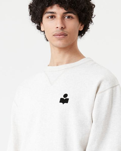 Mike cotton sweatshirt - 에크루 - Man - 2
