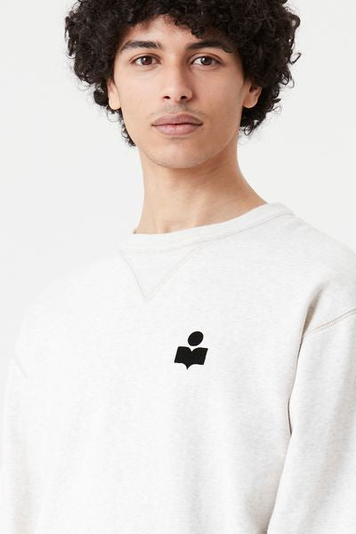 Mike cotton sweatshirt - 에크루 - Man - 3