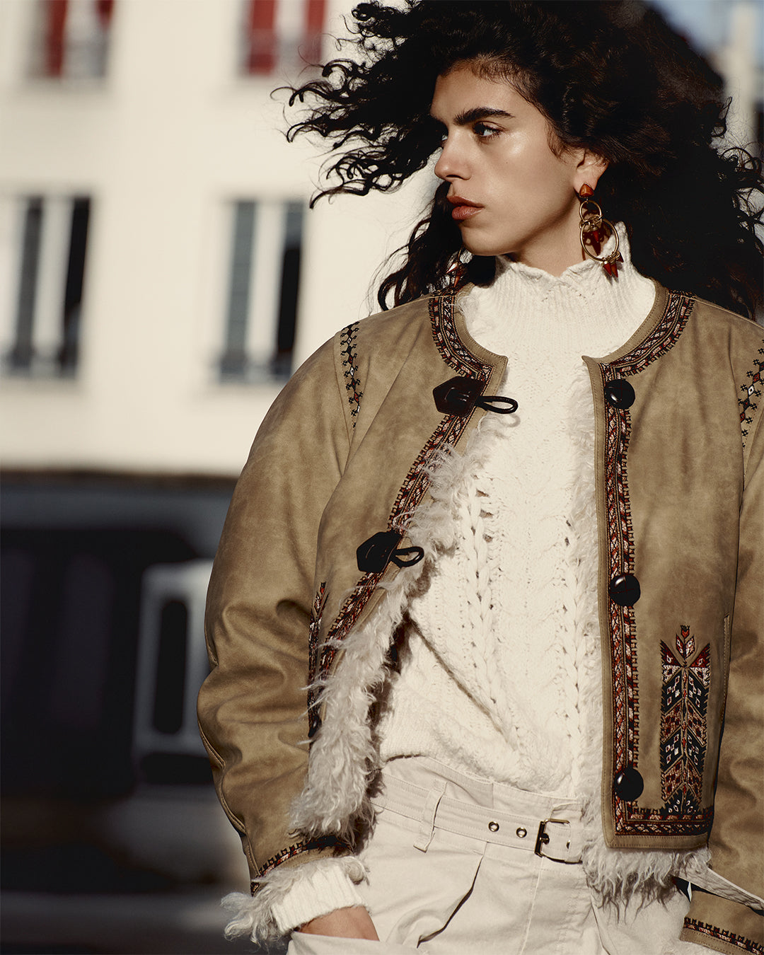 IsabelMarantÉtoileイザベルマランエトワール ボアジャケット ISABEL MARANT イザベルマラン アウター レディース ボア