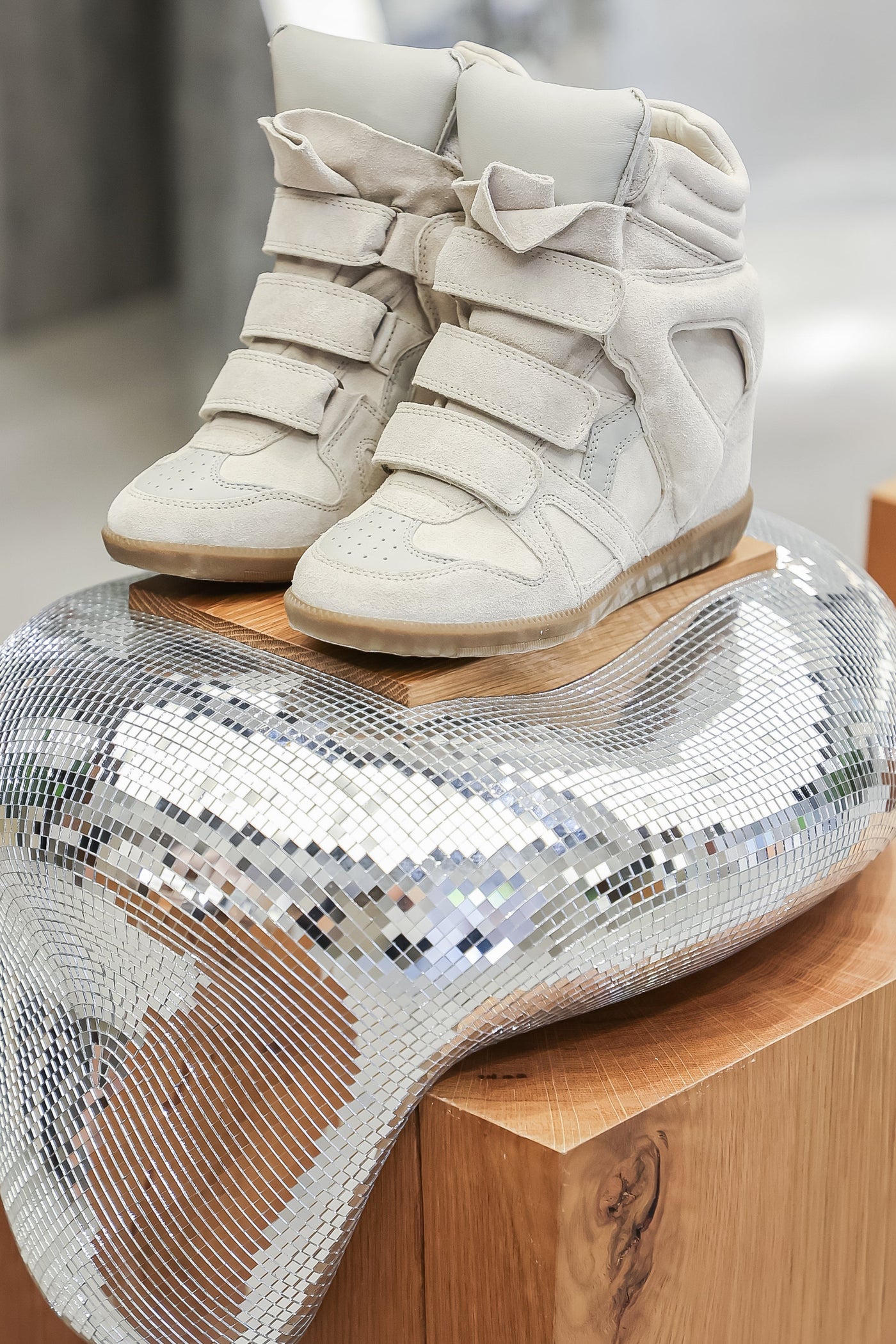 BEKETT on a melted disco ball