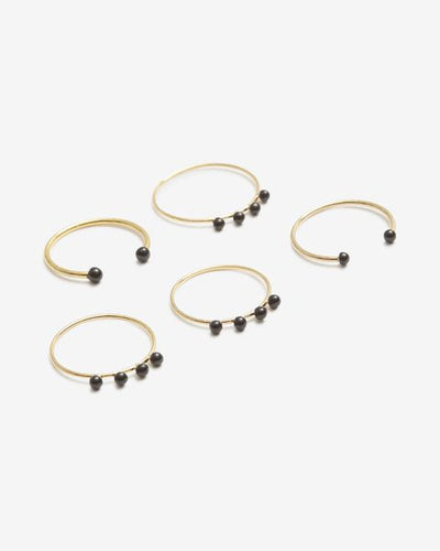 Casablanca ring - Black - Woman - 1