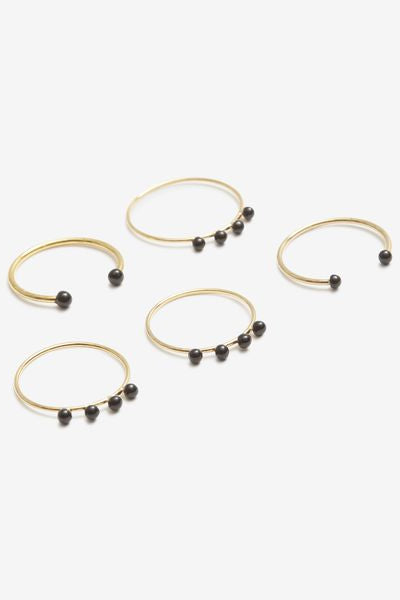 Casablanca ring - Black - Woman - 1