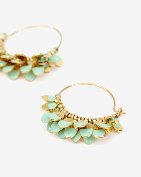 Casablanca earrings Woman Turquoise 2