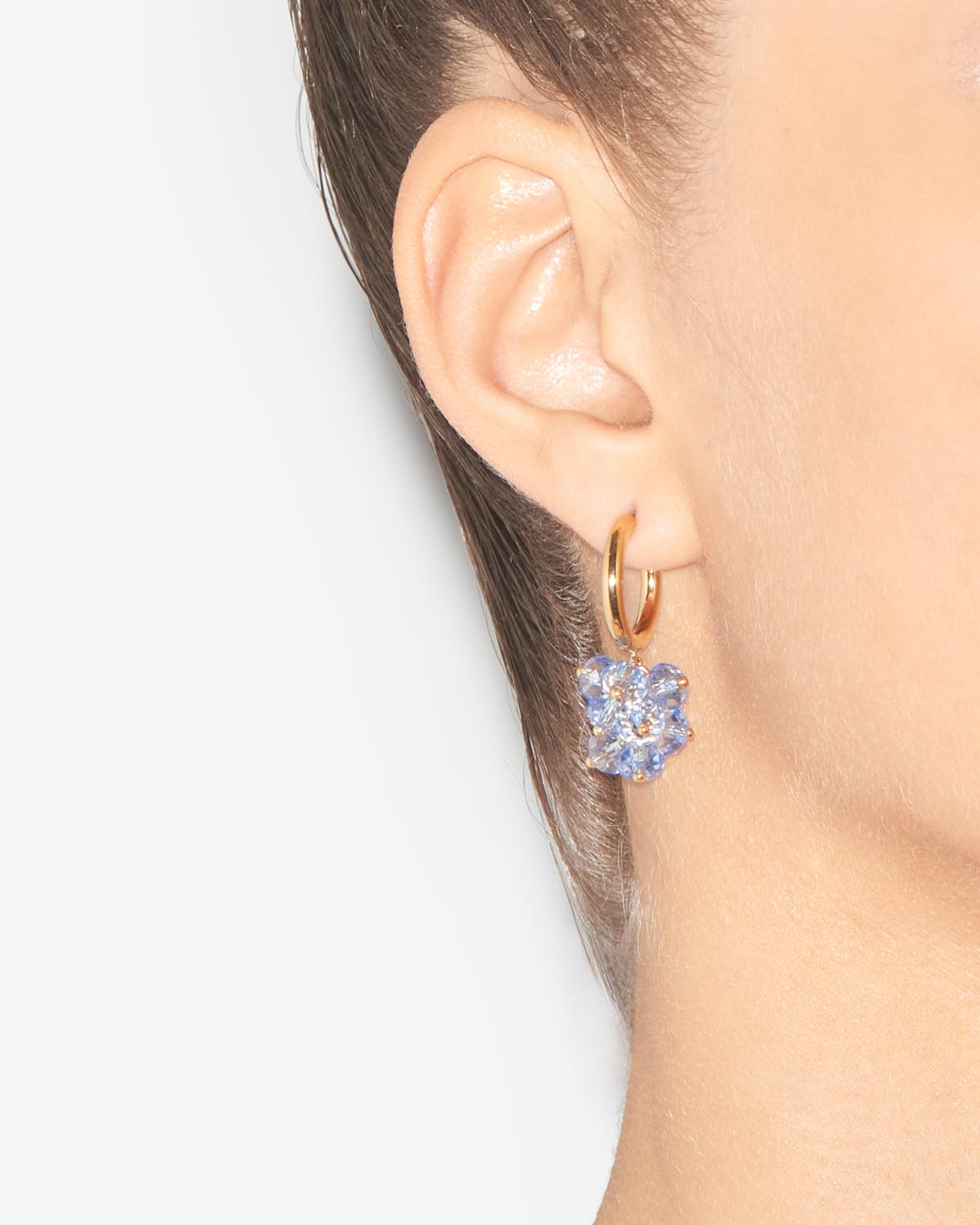 Polly earrings Woman Sky blue 1