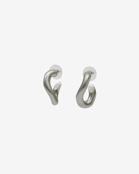 Links earrings Woman Silver 2