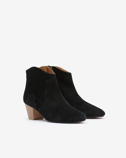 Botas bajas dicker Woman Negro lavado 4