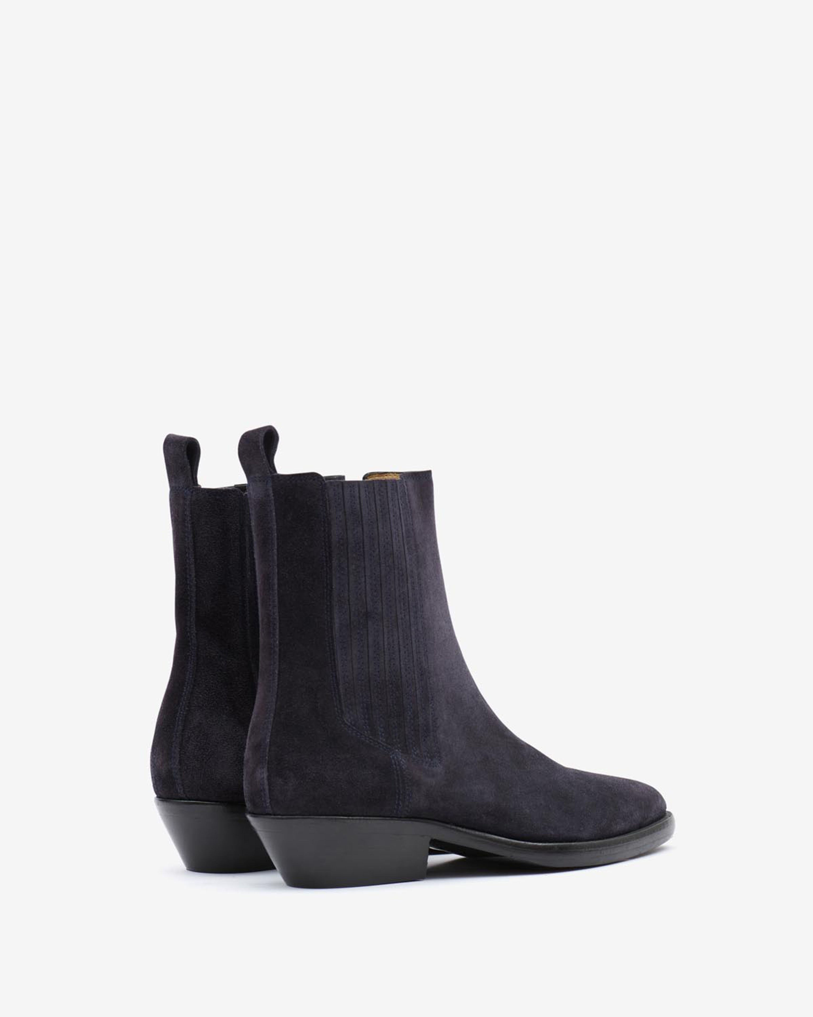 Delena boots Woman ウォッシュドブラック 5