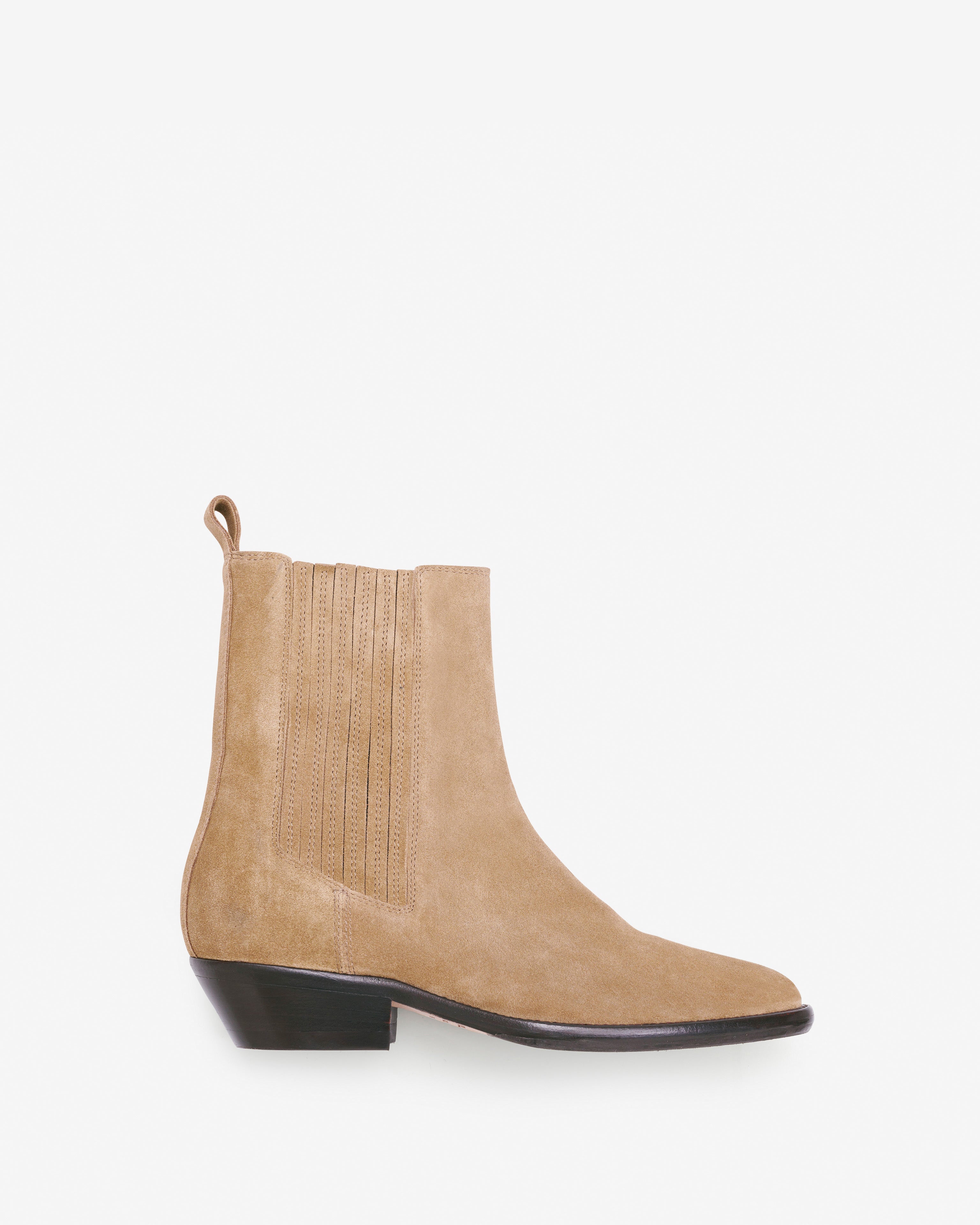 Delena botas bajas Woman Taupe 1