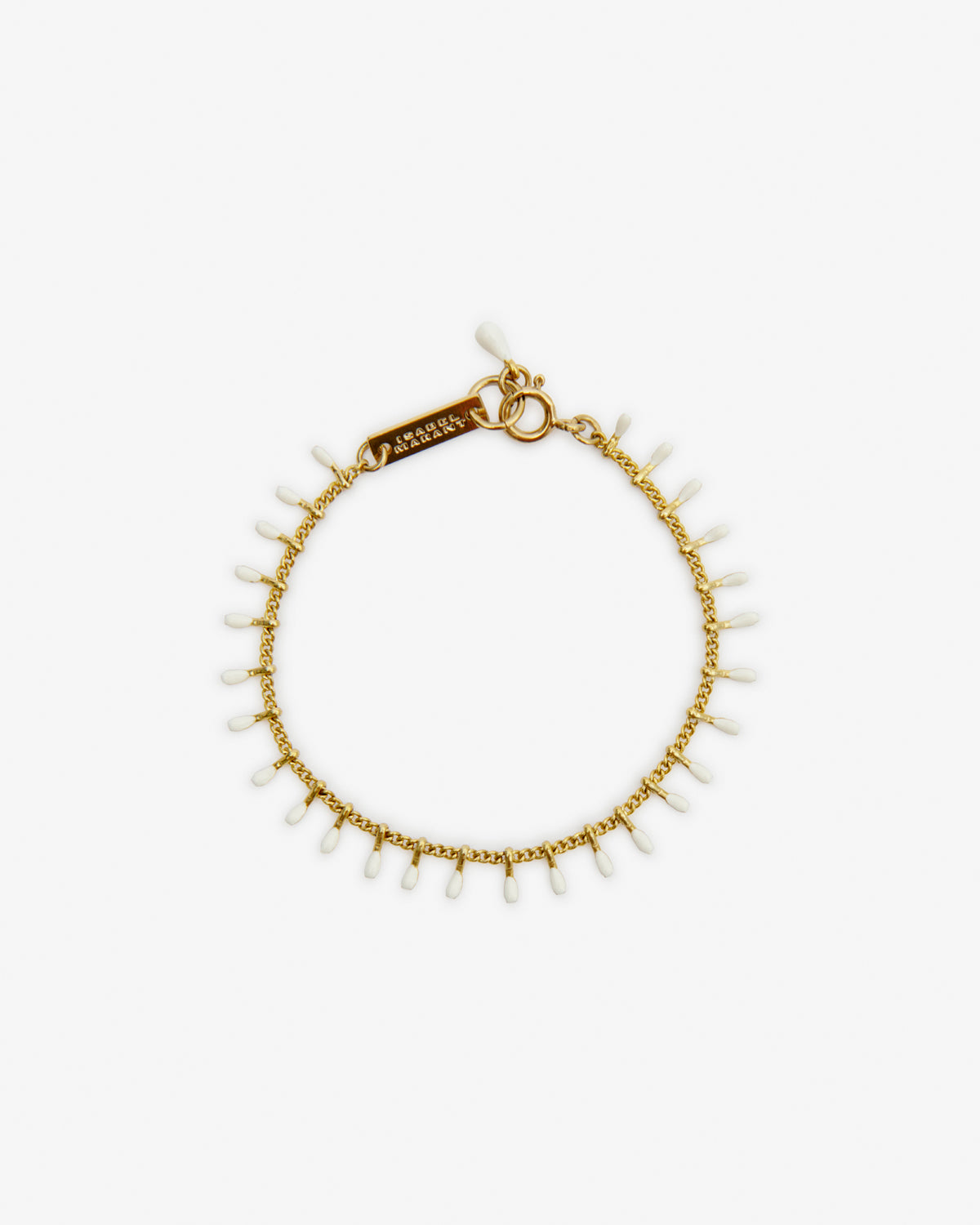 Pulsera con cadena casablanca de latón dorado - Crudo - Woman - 1